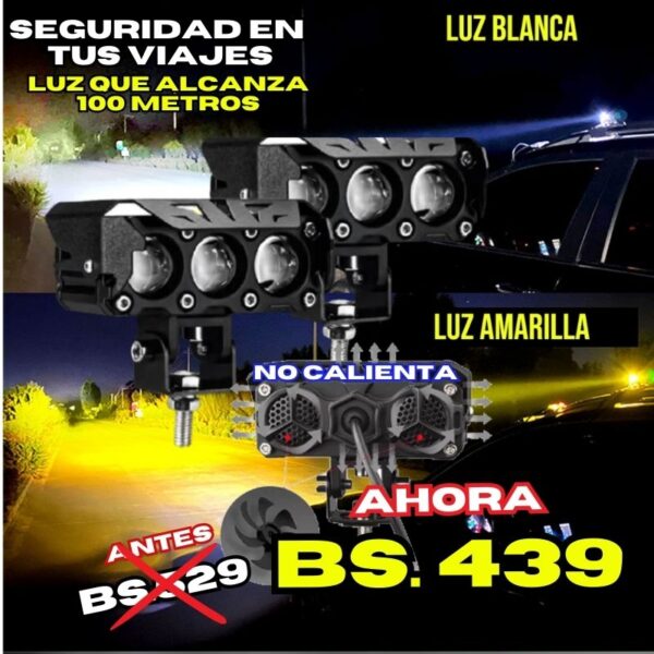 Reflectores LED 3x3 (2 unidades)