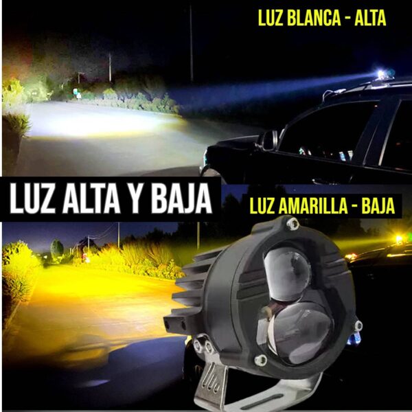 EXPLORADORA LED CICLOPE DUAL COLOR