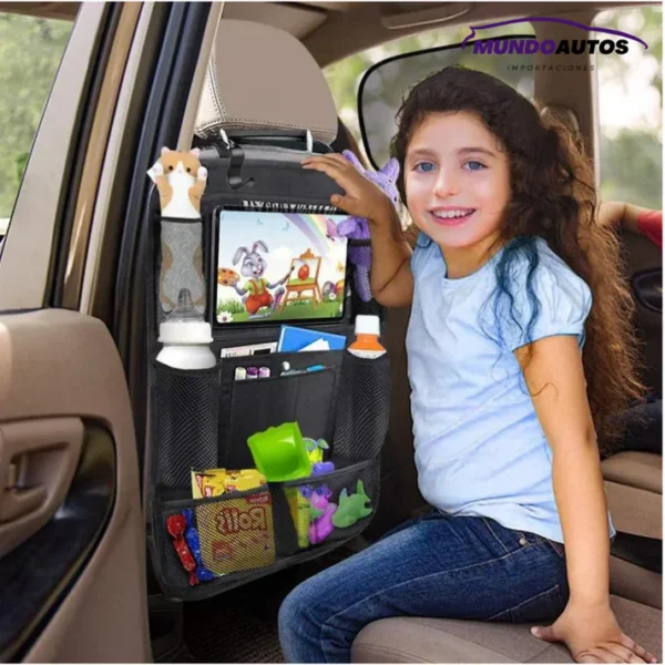 Organizador de asiento trasero para auto - Imagen 3